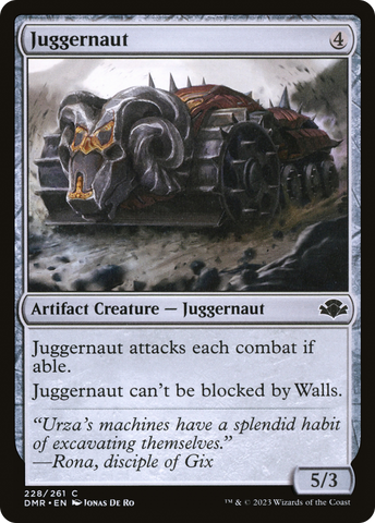 {C} Juggernaut [Dominaria Remastered][DMR 228]