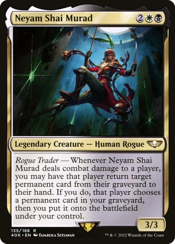 {R} Neyam Shai Murad [Universes Beyond: Warhammer 40,000][40K 135]