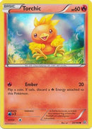 [PKM-R] Torchic (25/160) (Sheen Holo) [XY: Primal Clash]