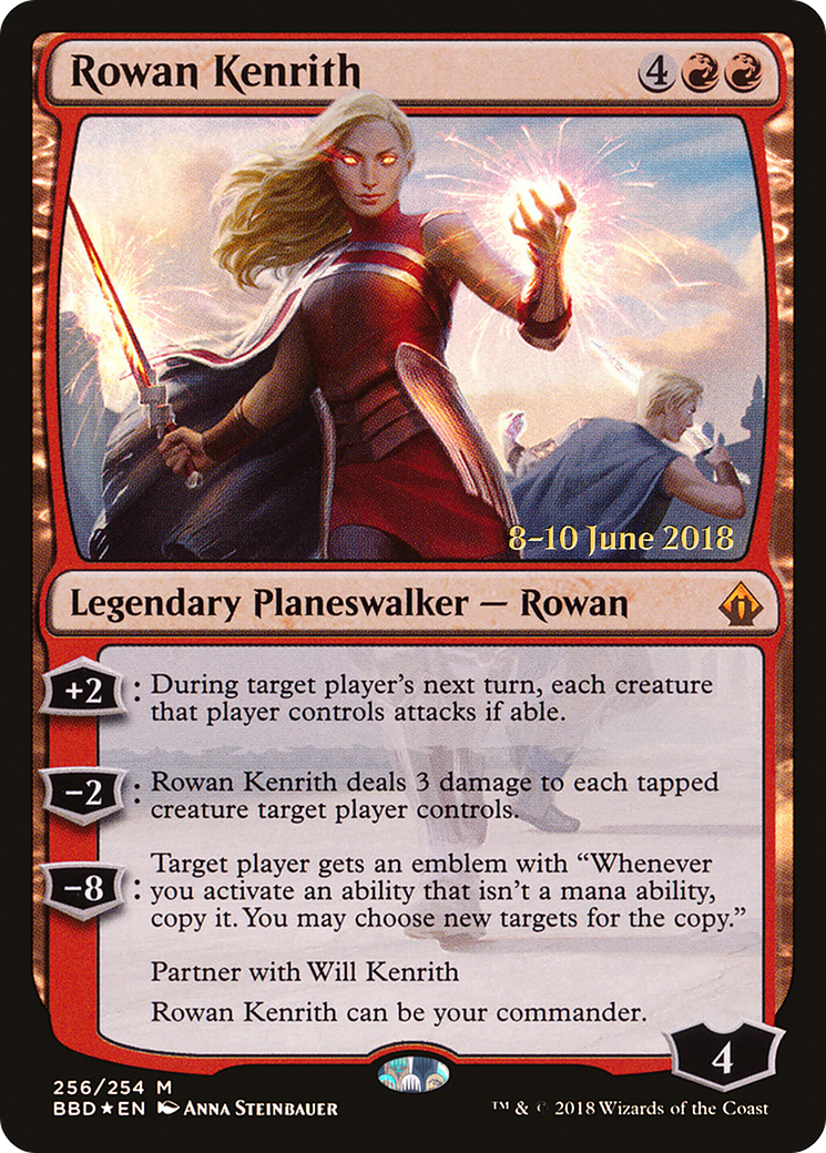 {R} Rowan Kenrith [Battlebond Prerelease Promos][PR BBD 256] - Misty Mountain Games