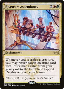 {R} Riveteers Ascendancy [Streets of New Capenna][SNC 216]