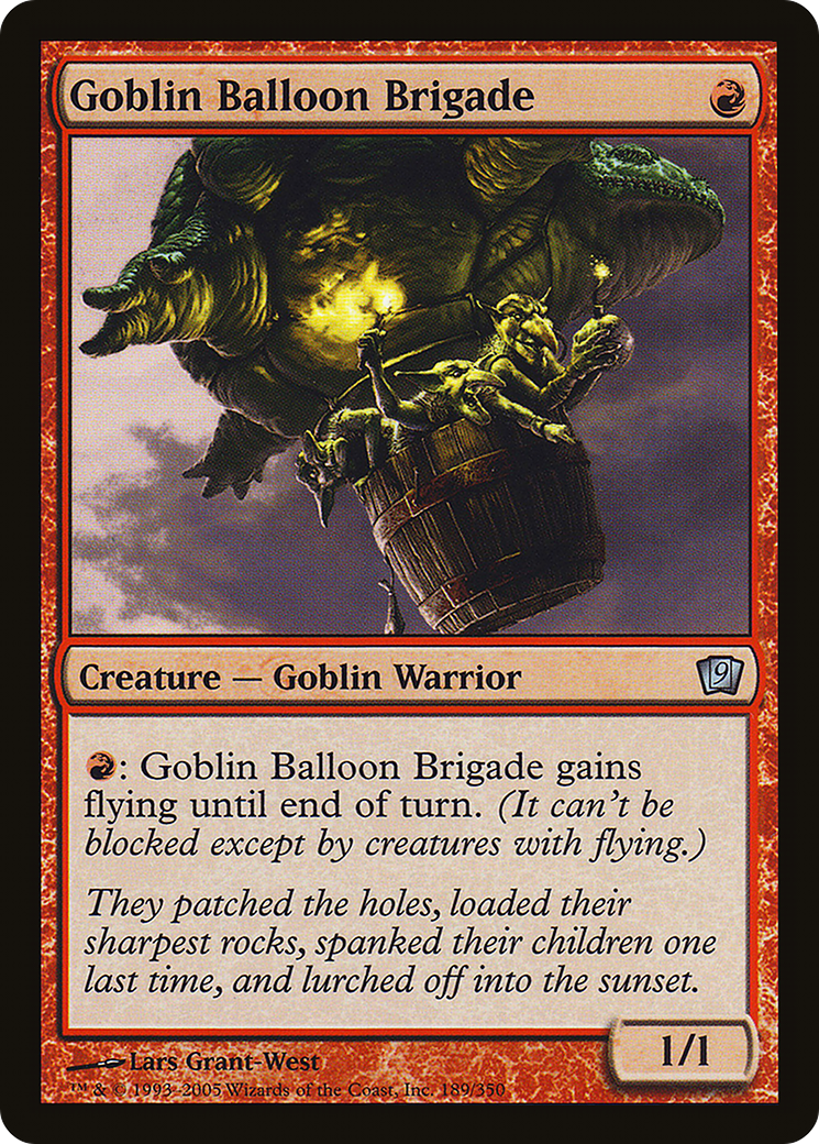 {C} Goblin Balloon Brigade [Ninth Edition][9ED 189]