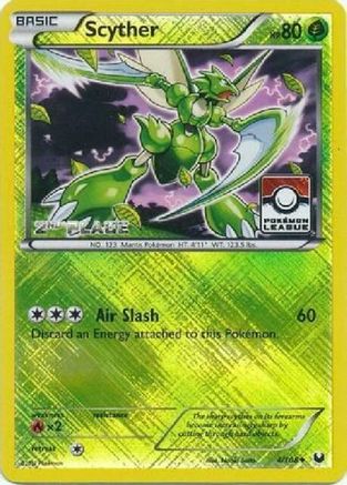 [PKM-R] Scyther (4/108) (League Promo 2nd Place) [Black & White: Dark Explorers]