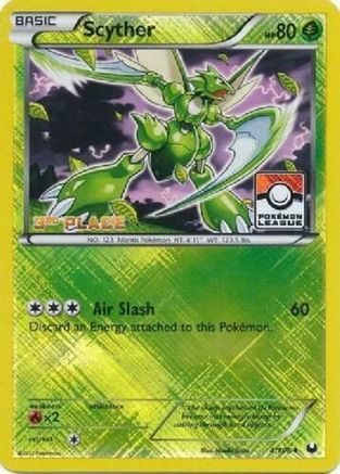 [PKM] Scyther (4/108) (League Promo 3rd Place) [Black & White: Dark Explorers]
