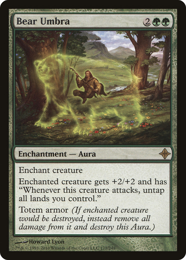 {R} Bear Umbra [Rise of the Eldrazi][ROE 177] - Misty Mountain Games