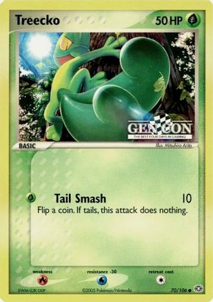 [PKM] Treecko (70/106) (Gen Con The Best Four Days in Gaming Promo) [EX: Emerald]