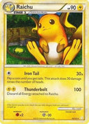 [PKM-R] Raichu (10/123) (Cracked Ice Holo) [HeartGold & SoulSilver: Base Set]