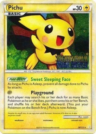 [PKM] Pichu (28/123) (Prerelease Promo) [Nintendo: Black Star Promos]