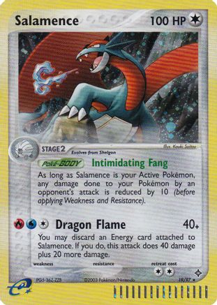 [PKM] Salamence (19/97) (League Promo 2004) [League & Championship Cards]