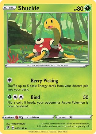 [PKM] Shuckle (005/192) [Sword & Shield: Rebel Clash]