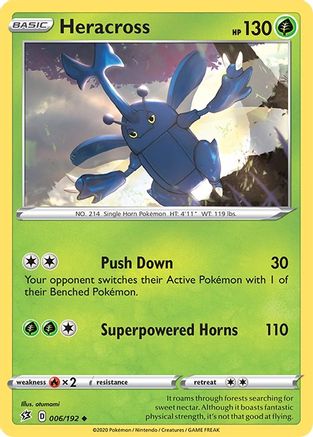 [PKM] Heracross (006/192) [Sword & Shield: Rebel Clash]