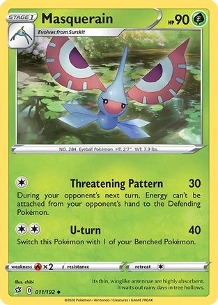 [PKM] Masquerain (011/192) [Sword & Shield: Rebel Clash]
