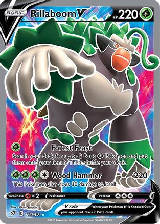 [PKM] Rillaboom V (175/192) [Sword & Shield: Rebel Clash]