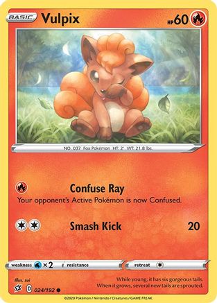 [PKM] Vulpix (024/192) [Sword & Shield: Rebel Clash]