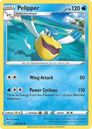 [PKM] Pelipper (042/192) [Sword & Shield: Rebel Clash]