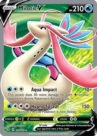 [PKM] Milotic V (179/192) [Sword & Shield: Rebel Clash]