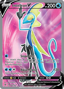 [PKM] Inteleon V (180/192) [Sword & Shield: Rebel Clash]