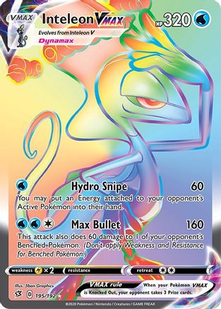 [PKM] Inteleon VMAX (195/192) [Sword & Shield: Rebel Clash]