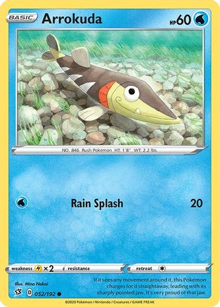 [PKM] Arrokuda (052/192) [Sword & Shield: Rebel Clash]