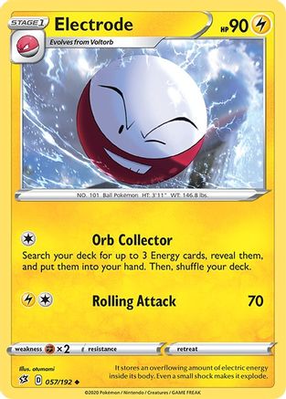 [PKM] Electrode (057/192) [Sword & Shield: Rebel Clash]