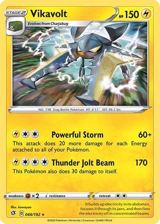 [PKM-R] Vikavolt (066/192) [Sword & Shield: Rebel Clash]