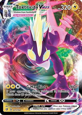 [PKM-R] Toxtricity VMAX (071/192) [Sword & Shield: Rebel Clash]