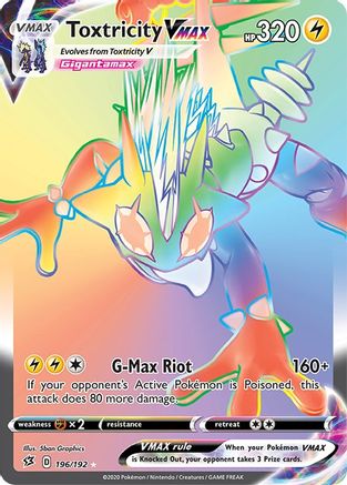 [PKM] Toxtricity VMAX (196/192) [Sword & Shield: Rebel Clash]