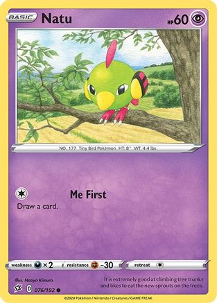 [PKM] Natu (076/192) [Sword & Shield: Rebel Clash]