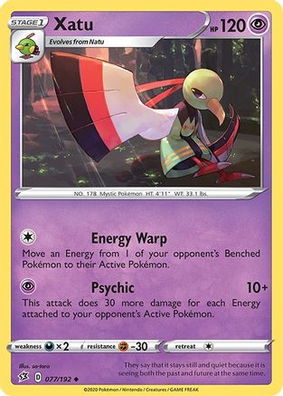 [PKM-C] Xatu (077/192) [Sword & Shield: Rebel Clash]