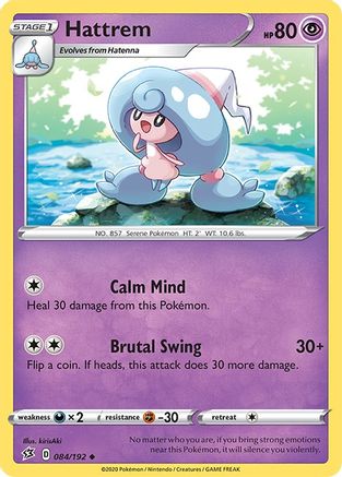 [PKM-C] Hattrem (084/192) [Sword & Shield: Rebel Clash]