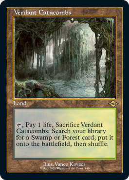 {R} Verdant Catacombs (Retro Foil Etched) [Modern Horizons 2][RF ET MH2 440]