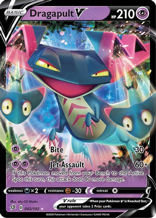 [PKM] Dragapult V (092/192) [Sword & Shield: Rebel Clash]