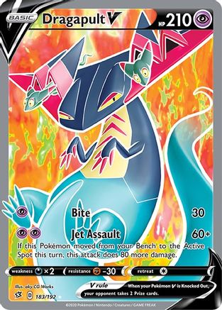 [PKM-R] Dragapult V (183/192) [Sword & Shield: Rebel Clash]