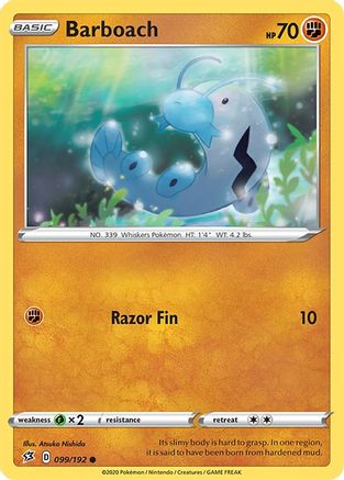 [PKM] Barboach (099/192) [Sword & Shield: Rebel Clash]