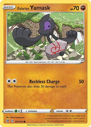 [PKM] Galarian Yamask (101/192) [Sword & Shield: Rebel Clash]