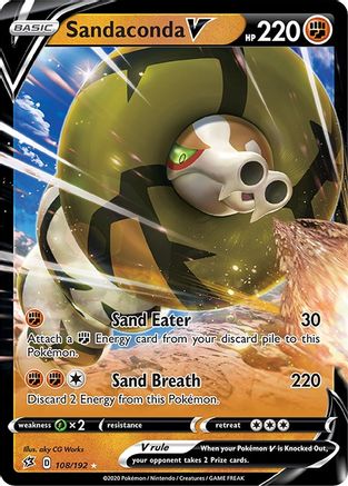 [PKM-R] Sandaconda V (108/192) [Sword & Shield: Rebel Clash]