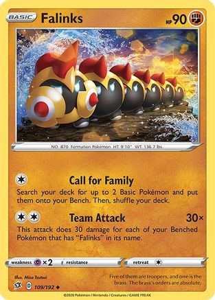 [PKM] Falinks (109/192) [Sword & Shield: Rebel Clash]