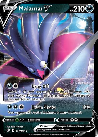 [PKM] Malamar V (121/192) [Sword & Shield: Rebel Clash]