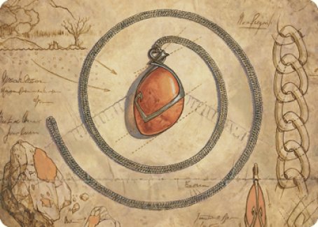 {A} Mox Amber Art Card [The Brothers' War Art Series][ABRO 068]