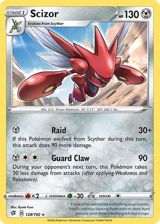 [PKM] Scizor (128/192) [Sword & Shield: Rebel Clash]