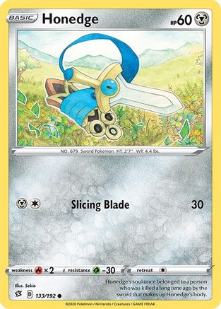 [PKM] Honedge (133/192) [Sword & Shield: Rebel Clash]