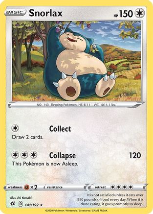 [PKM] Snorlax (141/192) [Sword & Shield: Rebel Clash]