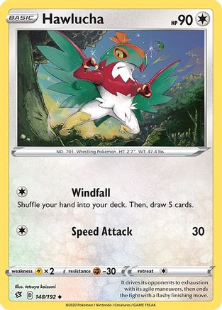 [PKM] Hawlucha (148/192) [Sword & Shield: Rebel Clash]