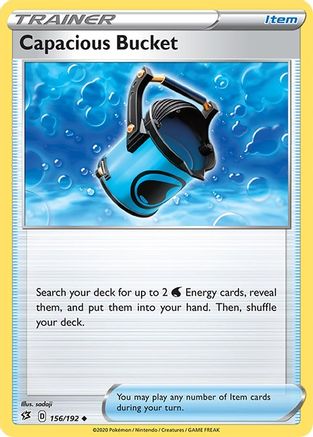 [PKM] Capacious Bucket (156/192) [Sword & Shield: Rebel Clash]