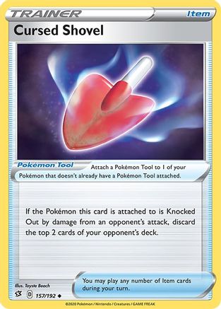 [PKM] Cursed Shovel (157/192) [Sword & Shield: Rebel Clash]
