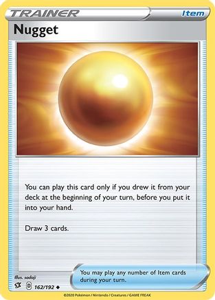 [PKM] Nugget (162/192) [Sword & Shield: Rebel Clash]