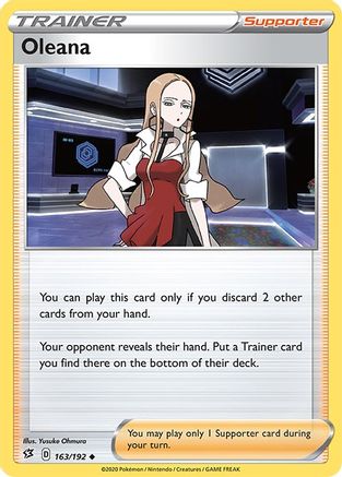 [PKM] Oleana (163/192) [Sword & Shield: Rebel Clash]