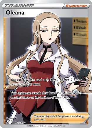 [PKM] Oleana (191/192) [Sword & Shield: Rebel Clash]
