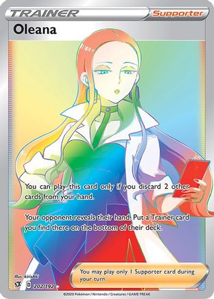 [PKM] Oleana (202/192) [Sword & Shield: Rebel Clash]