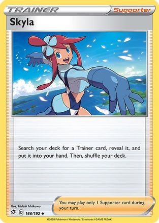 [PKM] Skyla (166/192) [Sword & Shield: Rebel Clash]